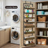 DreamPine 8-Tier 2 1 Over the Door Pantry Organizer, Door Spice Rack Organizer Pantry, Behind the Door Storage