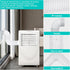 Portable Air Conditioner Hose, 5.1" Diameter & 80" Length, AC Exhaust Vent Hose, Universal Portable AC Hose Kit