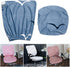 Office Chair Cover, Protective Computer Swivel Chair Cover, Stretchable Removable Design (Pink)