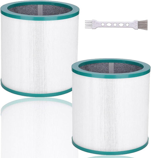 Replacement TP02 Air Purifier Filters Compatible with Dyson Pure Cool Link Models TP01, TP02, TP03, BP01 (2 Pack)