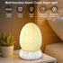 MTDYHY 4 in1, 11 Dinosaur Egg Kids Clock/Decorative Lamp/Night Light/Bluetooth Speaker/White Noise Lullaby Machine