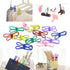 30pcs Chip Clips, 2.2 Inch Bag Clips, Small Metal Clothes Pins, Colored