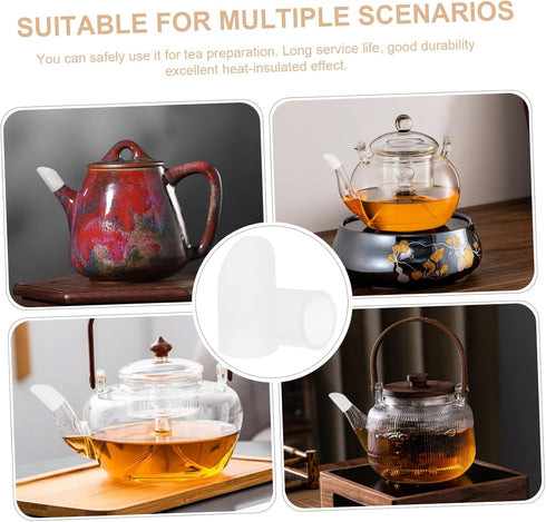 2pcs Teapot Spout Cover Dispensers, Anti-leak Teapot Supplies for Bathroom Decorations