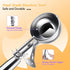 Ice Cream Scoop, Stainless Steel with Trigger, Large 5.25 Tbsp Cookie Scoop for Baking