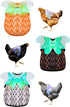 HOUGXD Chicken Saddles for Hens with Detachable Wings, Adjustable Hen Apron Back Protector for Feather Recovery