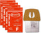 EnviroCare Replacement Vacuum Cleaner Dust Bags, 12 bags for Royal Dirt Devil Canisters Type F