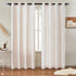 TONIAL Decorative Curtain Rods, 32 to 58 Inch, Black with Translucent Diamond Finial