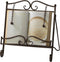 Tripar Swirl Design Metal Cookbook Stand, Adjustable Free-Standing Holder for Tablet, iPad, and Cookbooks