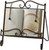 Tripar Swirl Design Metal Cookbook Stand, Adjustable Free-Standing Holder for Tablet, iPad, and Cookbooks