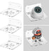 Sezanrpt Clear Acrylic Wall Shelf 3 Pack for Smart Security Cameras, Baby