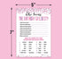 15 Who Knows The Birthday Girl Best Game Cards, Fun Activity for Child or Teen Birthday Party
