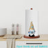 Countertop Home,4 Ocean Gnome Decorative Paper Towel Holder,Coastal Kitchen Decorative,Cute Gnome Wooden Paper Towel