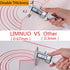 Silicone Baking Mat, Non Stick Rolling Dough with Measurements for Pie Pizza Cookies