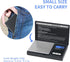 Digital Gram Scale, 200g 0.01g/0.001oz Weight Scale for Grain, Gold, Jewelry, LCD Display, Tare, Auto Off