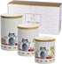 SPOTTED DOG GIFT COMPANY Canisters Sets for the Kitchen Countertop, 3-Piece Airtight