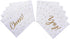 100 Pack Cocktail Napkins, Includes 2 Designs, Perfect for Weddings, Birthdays, New Year Party Supplies