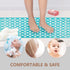 30 17 inch Bath Mat for Tub, x Non Slip Bathtub Mat Machine Washable Shower Mat with Suction Cups, Quick Drain Bathtub