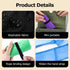 Criyar Washable Reusable Grocery Bags, Foldable Reusable Shopping Bags, Polyester Tote, Pocket Size Carrier