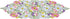 AMARED 13 34 Inch Spring Daisy Table Runners Embroidered Flowery Table Linen for Home Decoration X