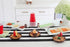 Nora Fleming Touchdown (Football) - Hand-Painted Ceramic Game Day Decor, Minis for Home & Office
