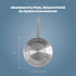 Update International Aluminum Fry Pan, 12in Uncoated, Silver