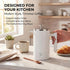Barista Warrior French Press Coffee Maker - Double-Wall Stainless Steel Insulated French Press with Built
