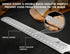 9 Inch CoquusAid Bread Knife for Homemade Bread, Multifunction Serrated Knife, Razor Sharp Slicer, High Carbon German