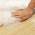 Xrrxy Anti Slip PVC Tablecloth Underlay, Adjustable Foam Mat, Anti-Skid Rug Pad Gripper Table Mat, White