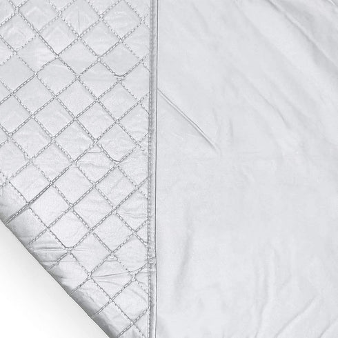 Ironing Pad Mat, Portable Travel Ironing Blanket, 100% Cotton Quilted Cover for Washer Dryer Table Top