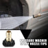 X AUTOHAUX High Pressure Washer Spray Nozzle Tips Quick Connector Black 3 Pcs