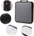 DVD Storage CD Case Holder: 160 Capacity CD Sleeves Black Disc Cases Binder for Car, Large DVD Wallet for Movies