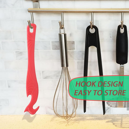 Oven Rack Push Pull Tool 2-Pack, 11 Inch Puller Stick Tool, Longer Handle for Oven, Toaster Oven, Air Fryer