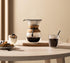 34oz Bodum Pour Over Coffee Maker, High-Heat Borosilicate Glass with Reusable Stainless Steel Filter and Double Wall