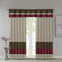 Madison Park Amherst Single Panel Faux Silk Rod Pocket Curtain with Privacy Lining for Living Room, Window Drapes for