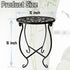 EKINIYAR 1 Pack Plant Stand Indoor Outdoor, Metal Plant Stand for Indoor Plants Iron Art Flower Pot Holder Stand