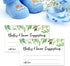 50 Baby Shower Name Suggestion Cards, Greenery Design for Baby Shower Games, 3.5 x 2 Inches