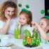 Countertop FYSUIMU St. Patrick' s Day Paper Towel Holder Green Luck Shamrock Clover Gnome Metal Tissue Holder Stand