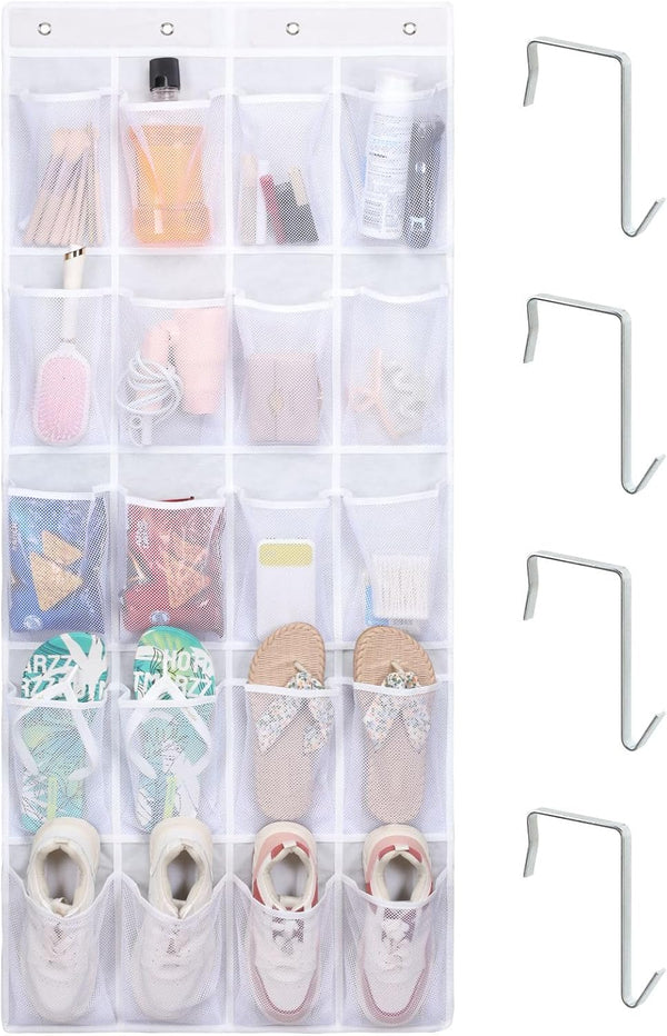 F-color Large Hanging Organizer - Over the Door Shoe Organizer, Cruise Essentials