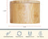 Totally Bamboo Salt Cellar with Swivel Lid – Bamboo Spice Box Storage Container for Kitchen Countertop – Ideal for Sea
