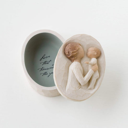 Willow Tree Grandmother Keepsake Box, Love that Transcends the Years, Jewelry and Treasures Reminder