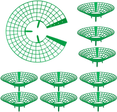 Fulanfudi 10 Pcs Strawberry Plant Support Stand Strawberry Growing Racks with 3 Sturdy