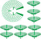 Fulanfudi 10 Pcs Strawberry Plant Support Stand Strawberry Growing Racks with 3 Sturdy
