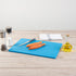 Restaurantware RW Base Cutting Board, 18 x 12 Inch, Color Coded Chopping Board, Blue Plastic, No Scratch, Dishwashable