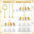 3 36 Countertop Tier Easter Ceramic Deviled Egg Platter Hole Square Deviled Egg Tray Contain Detachable Eggs Holder