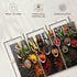 3 23" 14" ElephantStock Choice of Spices Wall Art - Panel Multi Piece Canvas Print for Kitchen - Wall Decor Pictures
