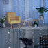 HOME LIGHTING Window Curtain String Lights, 300 LED Fairy Copper Light with Remote, USB Powered Waterproof for