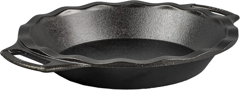 Lodge Cast Iron Pie Pan, 9 Inch for Baking