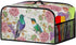 TODIYADDU Hummingbird Floral Slow Cooker Cover, Trendy Dust Cover with Storage Pocket for Kitchen Appliances