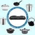Elite Gourmet EDB-302BF Black Countertop Double Cast Iron Burner, 1500 Watts, Easy to Clean