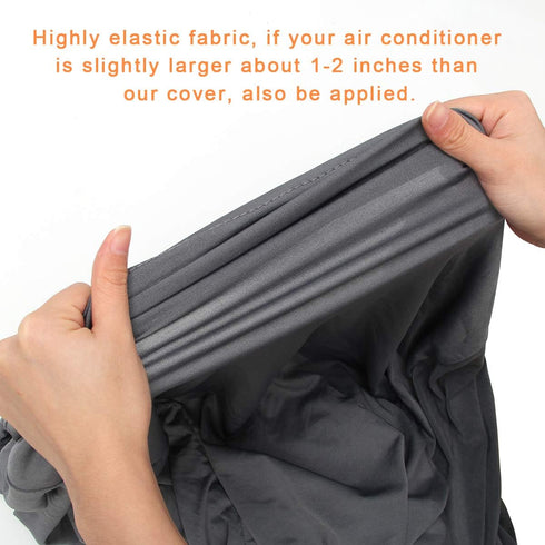 15 18 30" Luxiv Portable Air Conditioner Cover, Gray Portable AC Unit Cover x x Anti-Dust Compact Air Conditioner